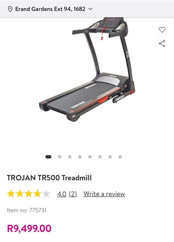 Trojan TR500 treadmill in great condition