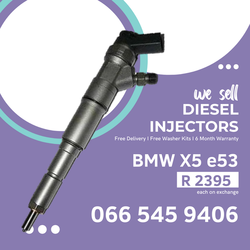 BMW X5 e3 DIESEL INJECTORS FOR SALE ON EXCHANGE