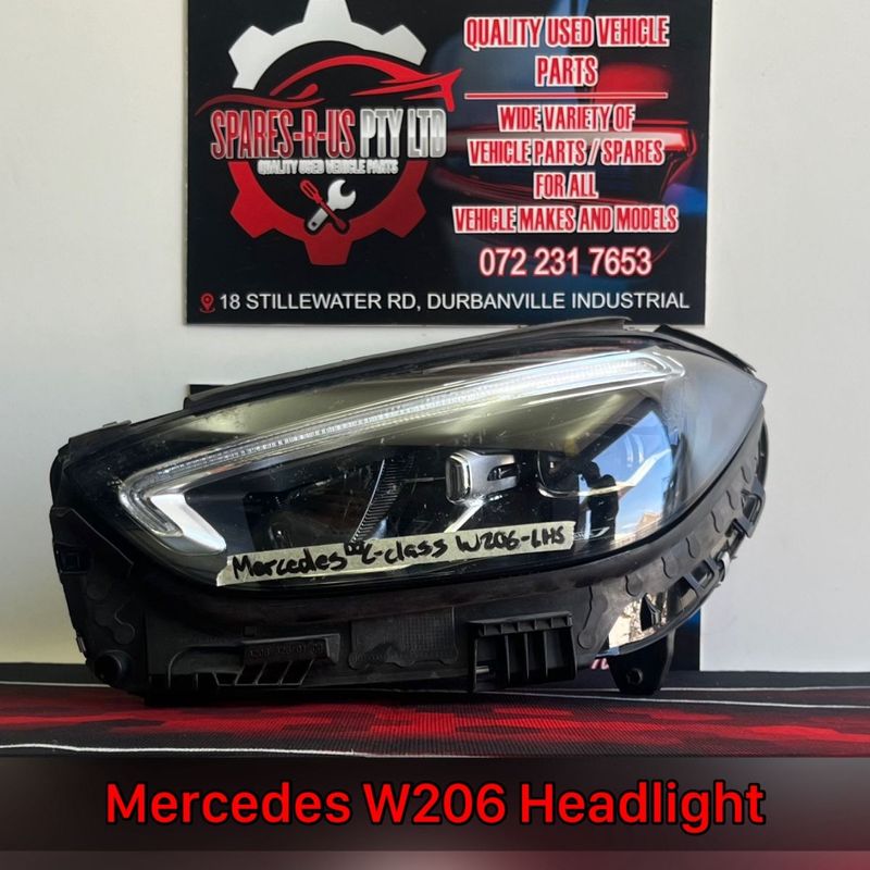 Mercedes W206 Headlight for sale