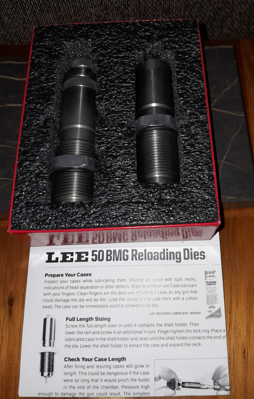For Sale - LEE 50BMG Precision Reloading Dies