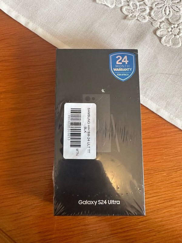 Samsung Galaxy S24 ultra 256GB | 12GB Titanium Black Dual sim Brand new