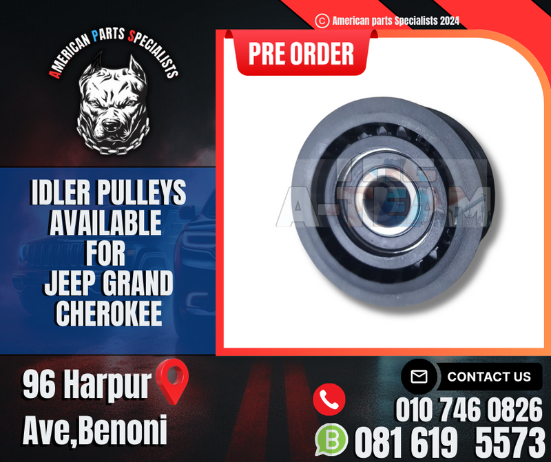 Jeep Grand Cherokee Idler Pulleys  For Sale