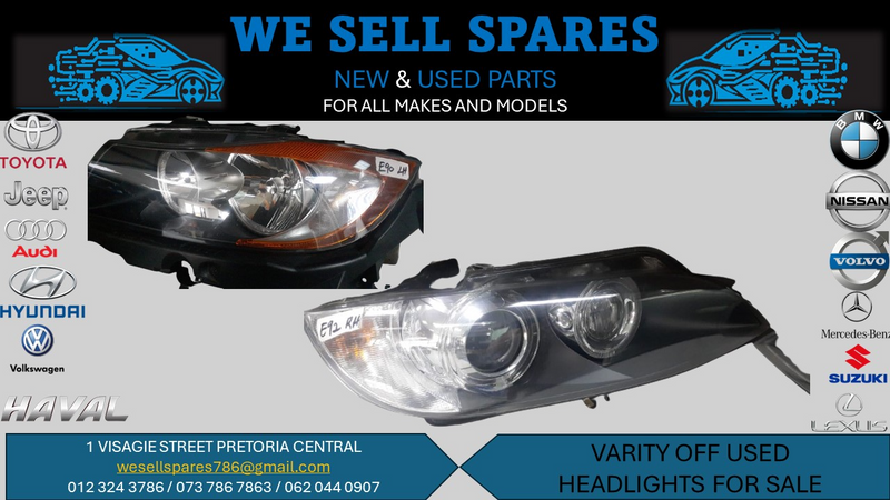 Used headlights for sale