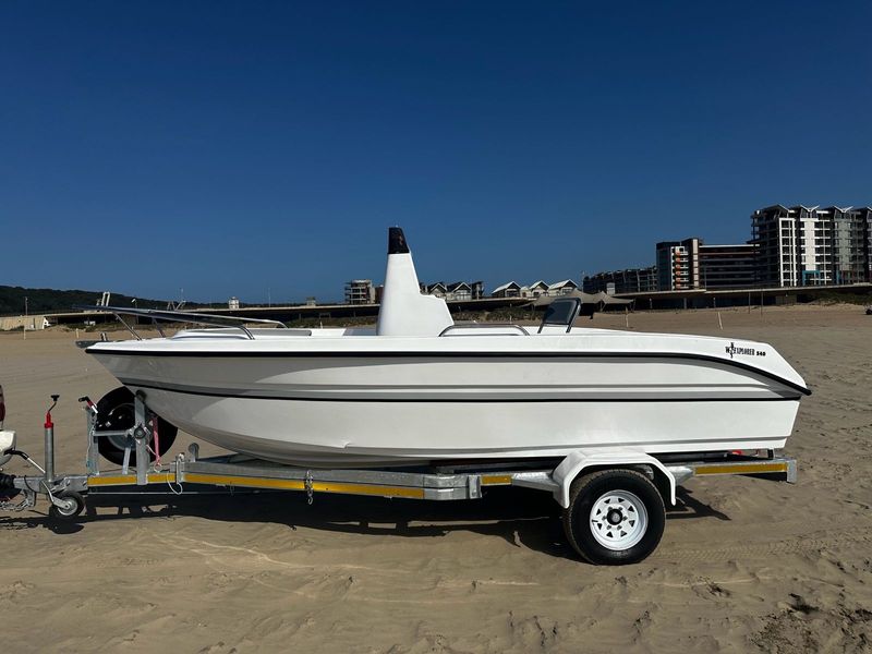 2024 Explorer 540CC hull and trailer only.