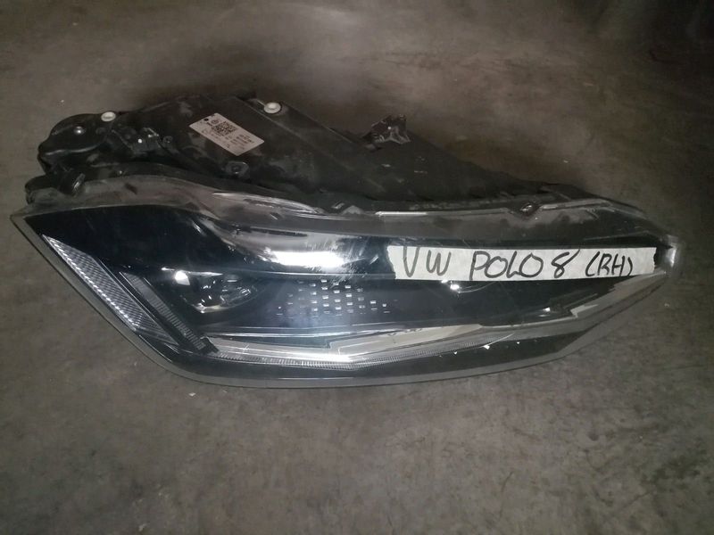 Vw Polo 8 R/H Side Headlight For Sale 071 819 1733&#39;WhatsApp Kato Auto Spares