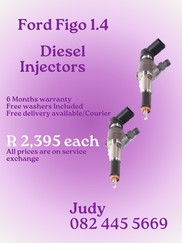 Ford Figo 1.4 Diesel Injectors for sale