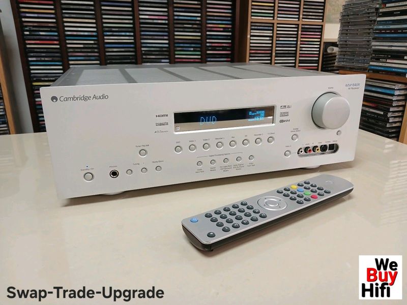 (OPEN 1/5/24) Cambridge Audio AV Receiver Azur 640R - 3 MONTHS WARRANTY (WeBuyHifi)