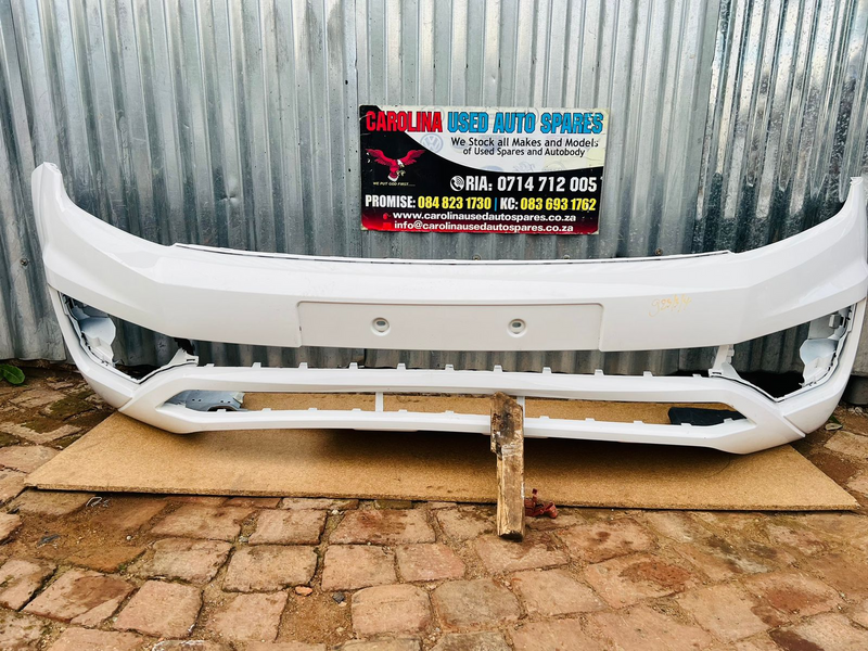 VW Amarok facelift front bumper no PDC holes