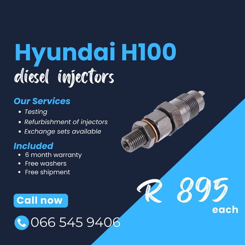 Hyundai H100 diesel injectors for sale on exchange