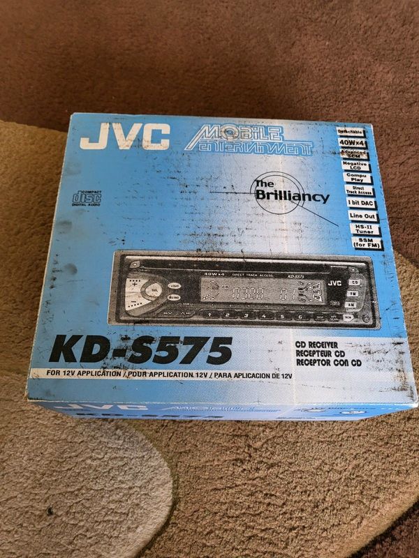 JVC- KDS575 radio deck