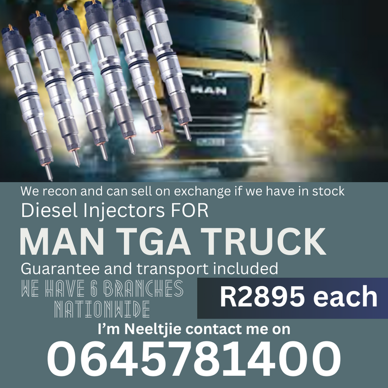 MAN Truck diesel injectors for sale