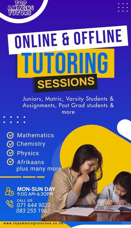 QUALIFIED TUTORS AVAILABLE IN YOUR AREA