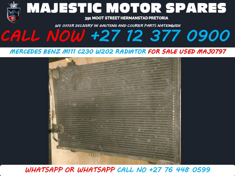 Mercedes Benz C230 W202 M111 radiator for sale used