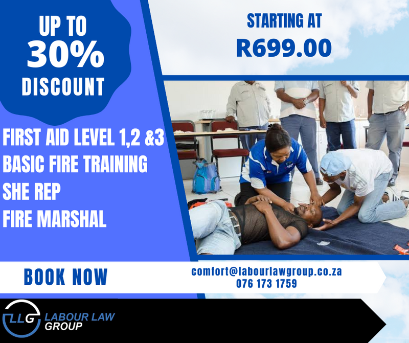 FIRST AID AND BASIC FIRE TRAINING