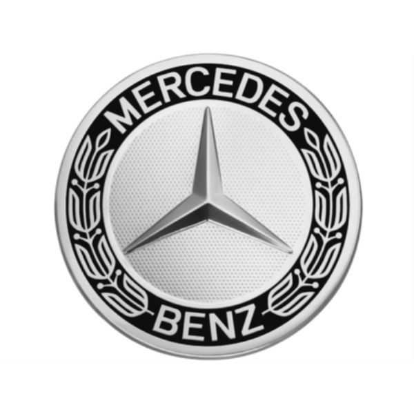 Mercedes Centre Wheel Hub Cap 75mm - Single - transparent