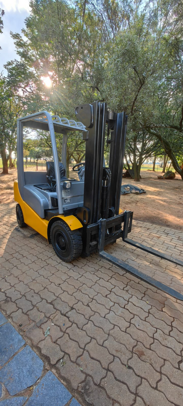 Jungheinrich 2 .5 Tonner Forklift rebuild