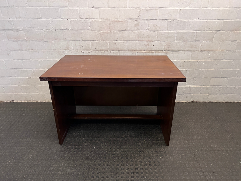 Dark Wood Simple Desk,