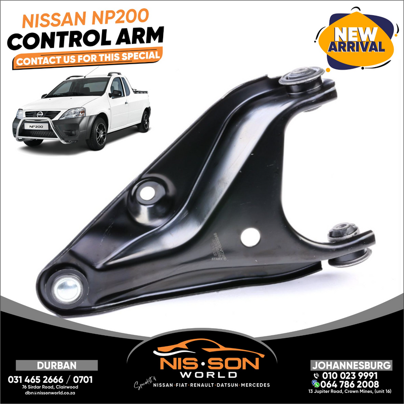 NISSAN NP200 CONTROL ARM