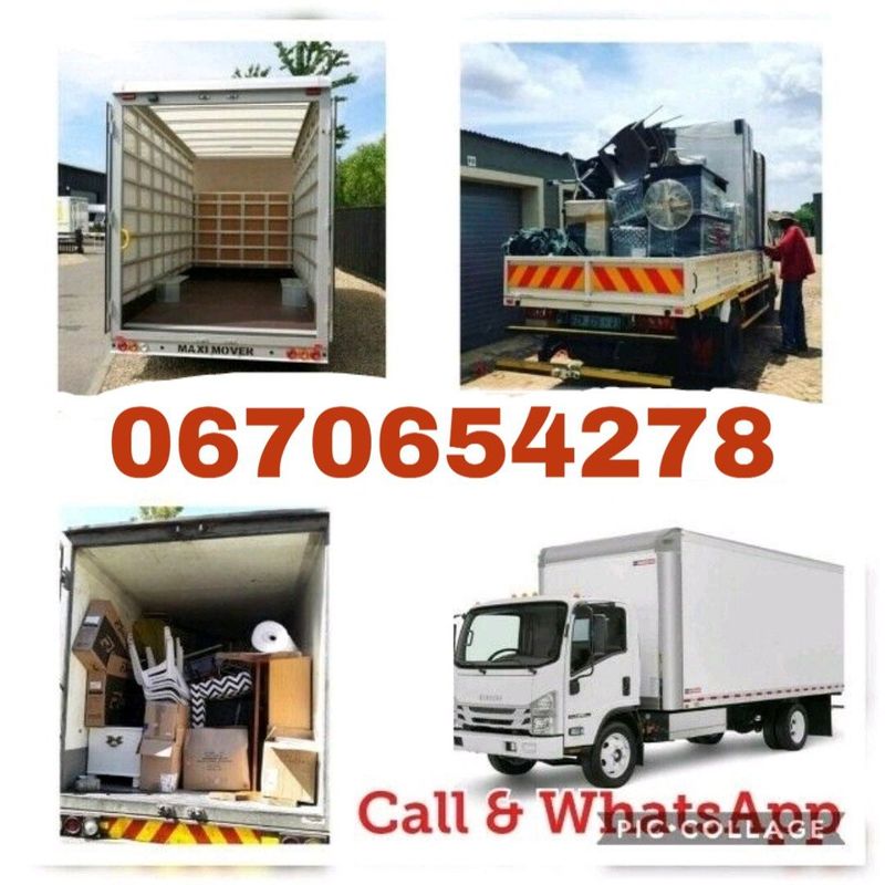 Trucks and bakkie for hire
