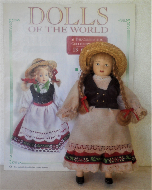 Dolls of the World Part 13 - Genuine German Porcelain Doll
