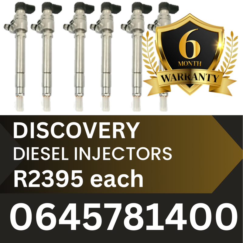 Discovery diesel injectors for sale