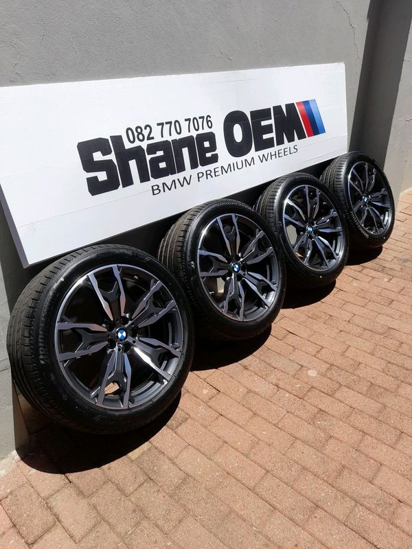20&#34; BMW x3 Go1 Oem mags and tyres