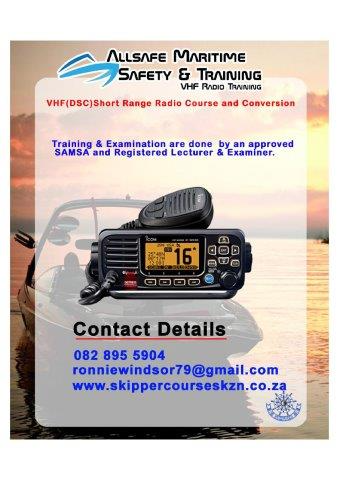VHF Short Range Radio Course