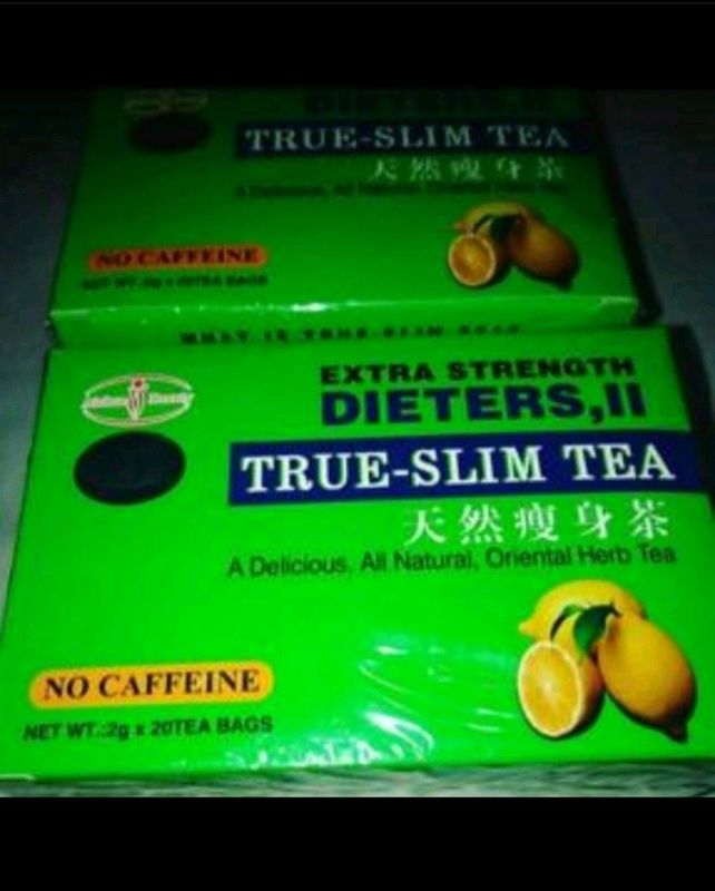 True slim tea 2 boxes of slimming tea . loss 3 kg in 1 week