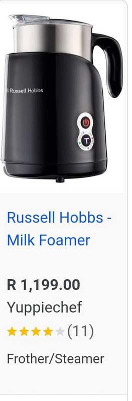 Russell Hobbs milk foamer