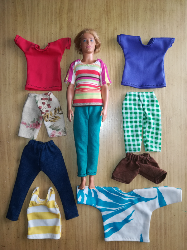 Kenny Doll Clothes Set Of 10