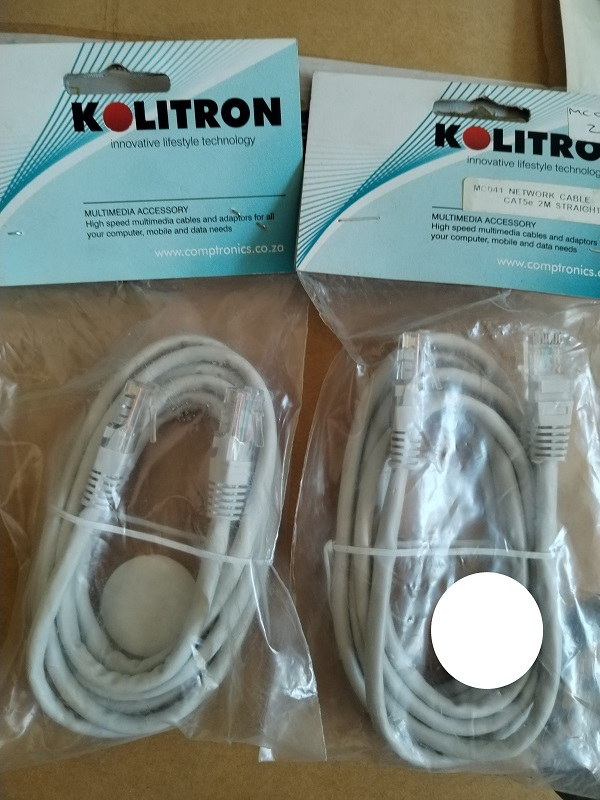 Kolitron Network Cable Cat5e 2m Straight Beige