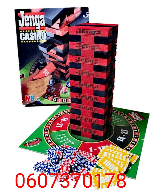 Jenga Casino - Jenga Casino Edition Game (Brand New)
