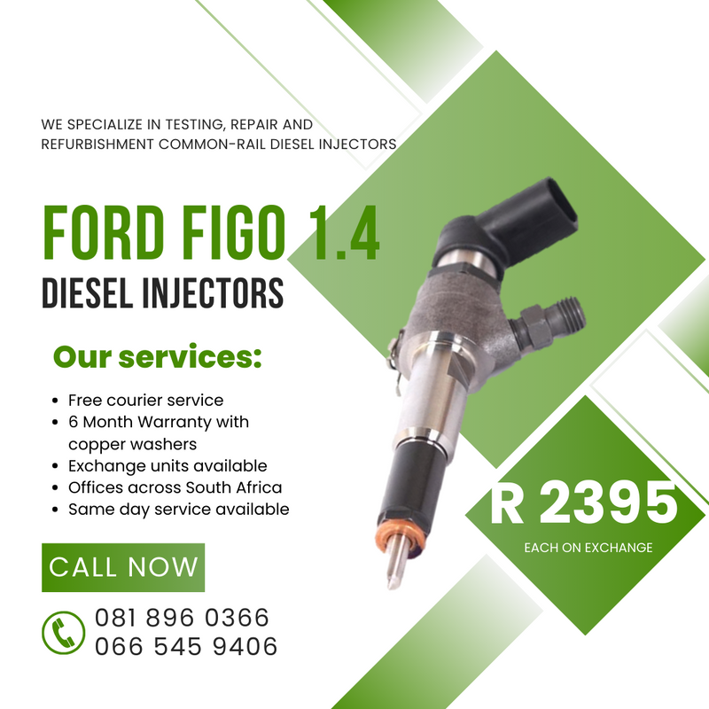 FORD FIGO DIESEL INJECTORS FOR SALE ON EXCHANGE | Other | Gumtree South ...