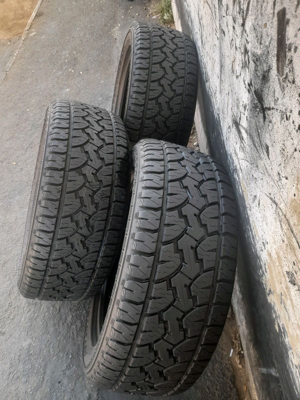 Fairly used Tyres 265/50/R20 GT RADIAL ADVENTURO AT³ 90% TREAD LIFE ZUMA 061_706_1663