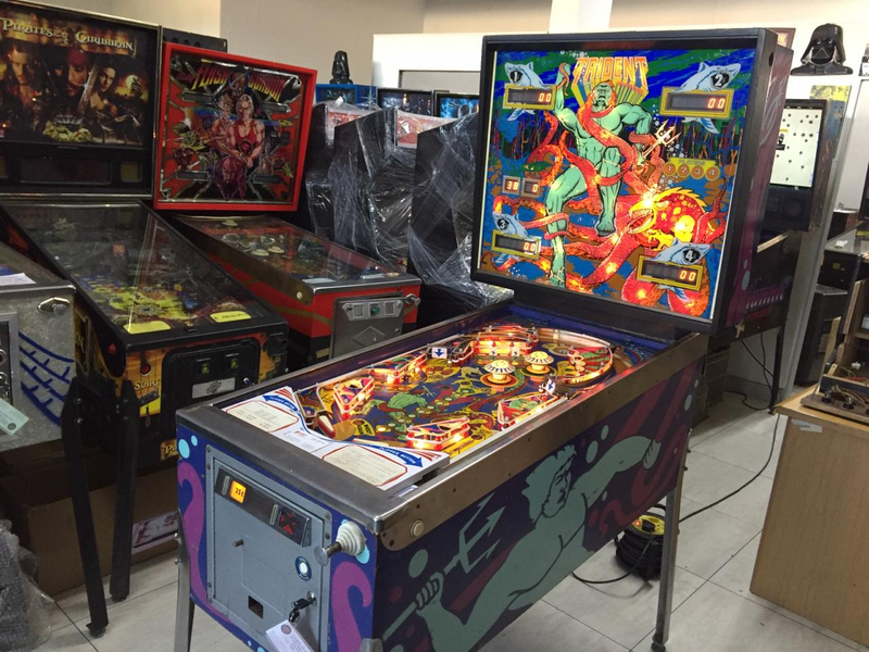 Trident , a pinball machine by Stern, for sale