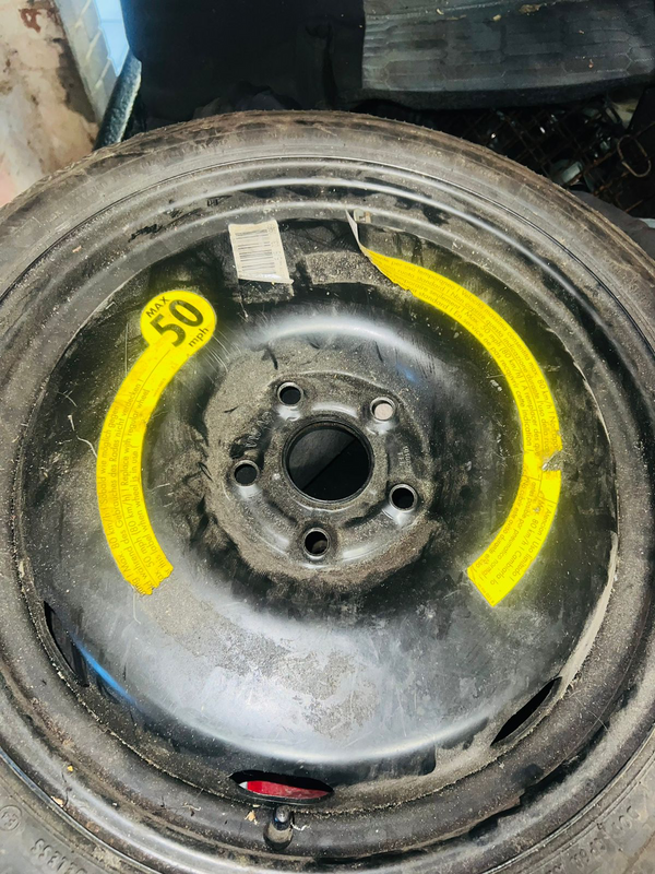 5x112 vw spare wheel