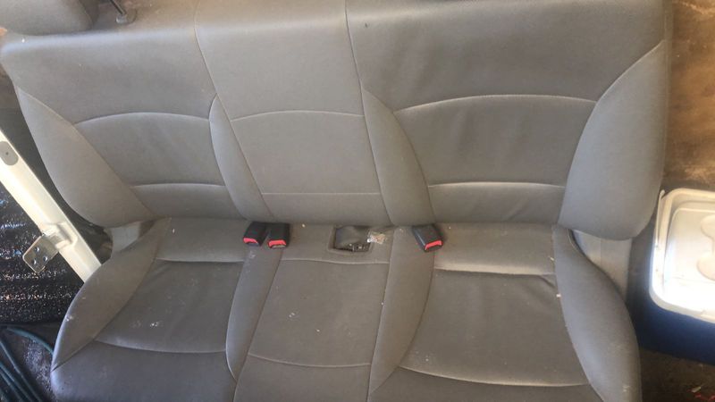 Backseat of H1 kombi