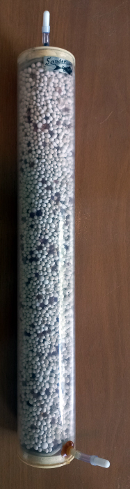 SANDER OZONE TUBE WITH CERAMIC AND SILICA BEADS FOR AQUARIUMS