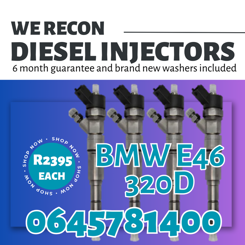 BMW E46 320d Diesel Injectors for sale