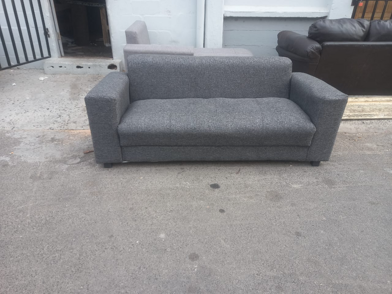Dark grey 3 seater couch