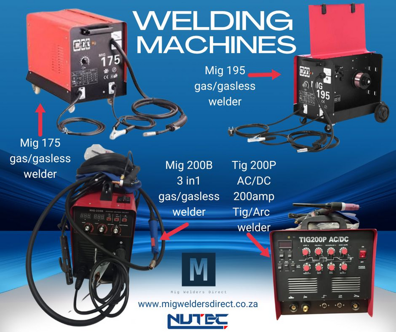 Affordable welding machines Buy direct from SA importer.