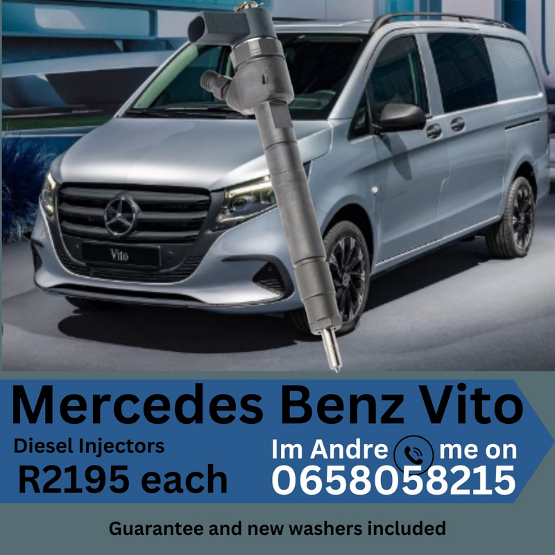 Mercedes-benz Vito Diesel  injectors