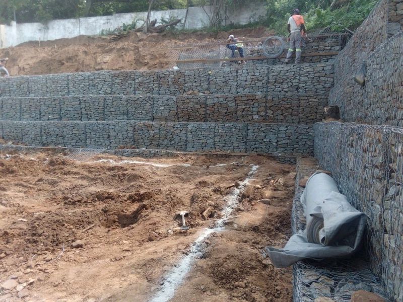 We do gabion baskets for more information contact us