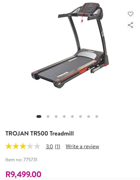 Trojan TR500 treadmill for sale Edenvale Gumtree South Africa