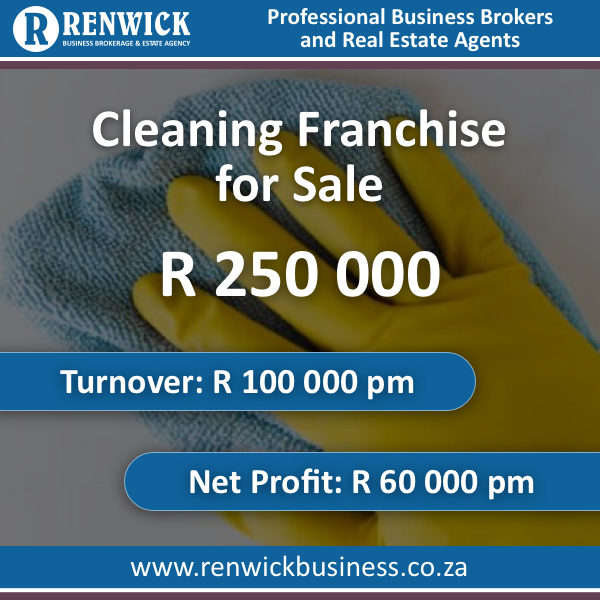 Business for Sale: Cleaning Franchise
