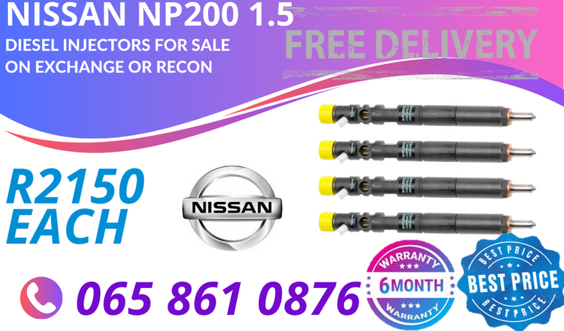 NISSAN NP200 DELPHI DIESEL INJECTORS FOR SALE ON EXCHANGE