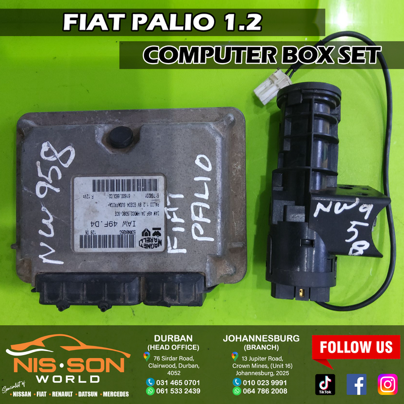 FIAT PALIO 1.2 COMPUTER BOX SET