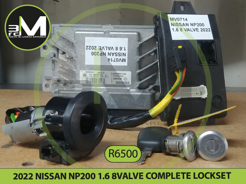 2022 NISSAN NP2001.6 8VALVE COMPLETE LOCKSET  MV0714 R6500