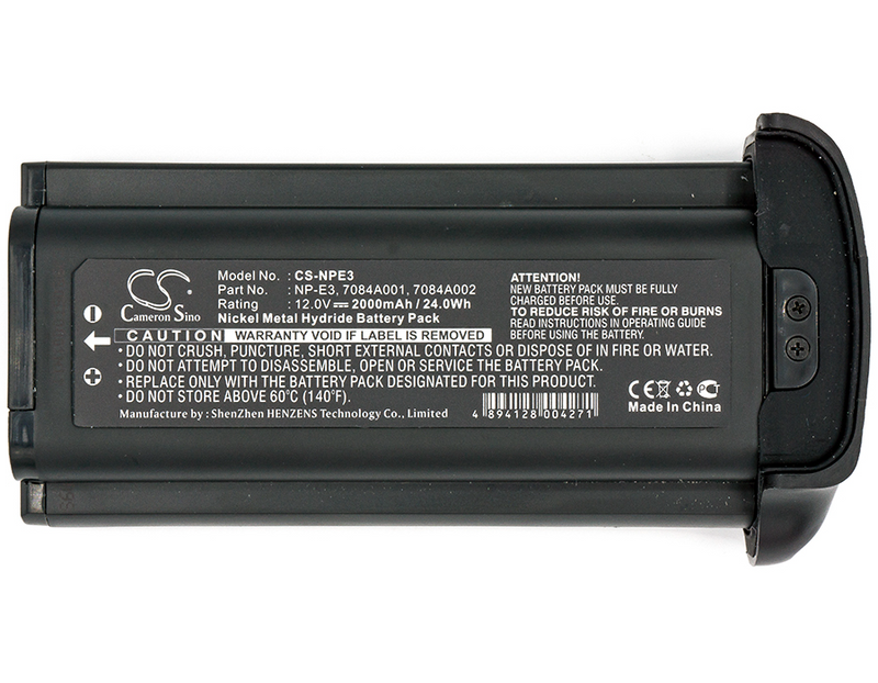 Camera Battery CS-NPE3 for CANON NP-E3 etc.