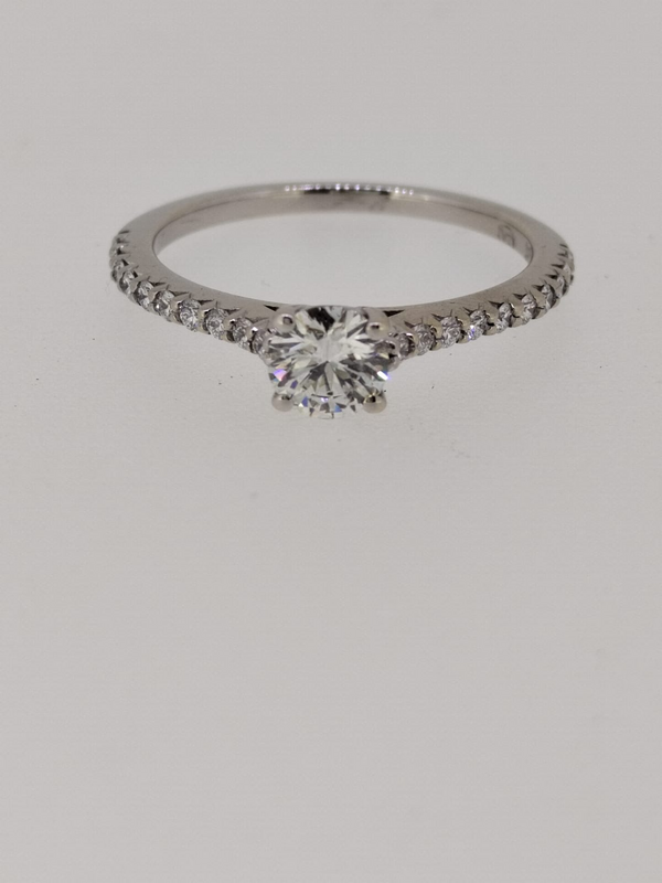 0.48ct Solitaire Setting Diamond Ring